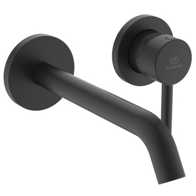 Ideal Standard Ceraline potinkinis praustuvo maišytuvas, juodos matinės spalvos, A6938XG