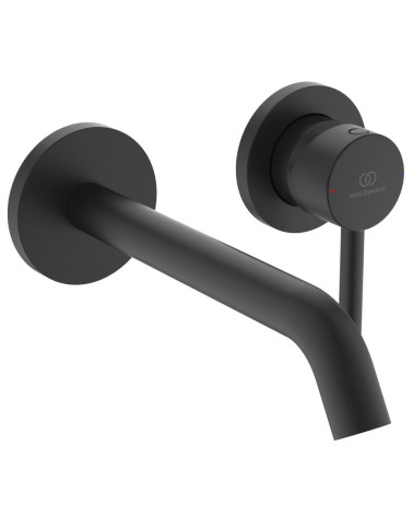 Ideal Standard Ceraline potinkinis praustuvo maišytuvas, juodos matinės spalvos, A6938XG