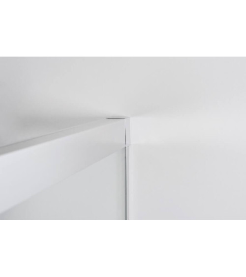 Brasta Glass Dušo kabina Milda SOFT 120x80cm, skaidrus stiklas, su "soft close" uždarymu