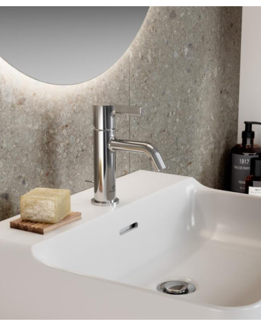 Ideal Standard Joy praustuvo maišytuvas (PVD spalvos) su dugno vožtuvu