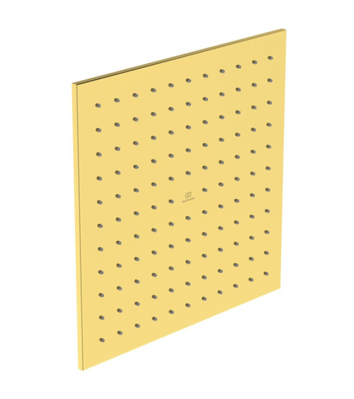 Ideal Standard Idealrain Atelier stacionari, kvadratinė dušo galva 300x300mm (A5805) PVD spalvos