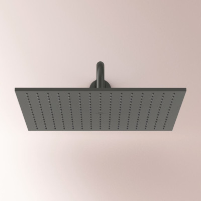 Ideal Standard Idealrain Atelier stacionari, kvadratinė dušo galva 400x400mm (A5806) PVD spalvos