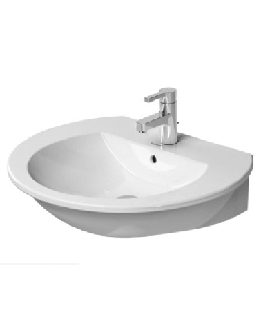 Duravit Darling New pakabinamas praustuvas 650x550