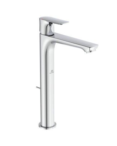 Ideal Standard Connect Air aukštas maišytuvas praustuvui su dugno vožtuvu (A7025), PVD spalvos