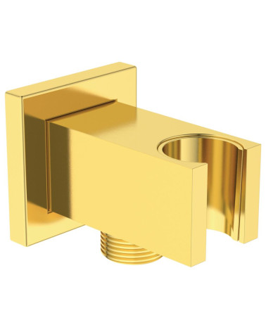 Ideal Standard Idealrain Atelier sieninė jungtis 1/2 su laikikliu (BC771), PVD spalvos