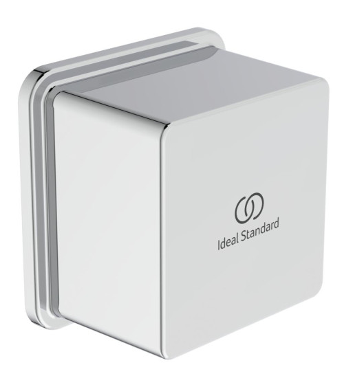 Ideal Standard Idealrain sieninė jungtis (kvadratinė) dušo žarnai (BC772), PVD spalvos