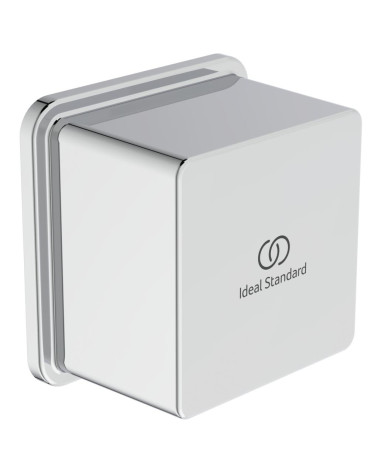 Ideal Standard Idealrain sieninė jungtis (kvadratinė) dušo žarnai (BC772), PVD spalvos