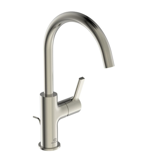 Ideal Standard Joy BC777 aukštas maišytuvas praustuvui su sukamu snapu, PVD spalvos