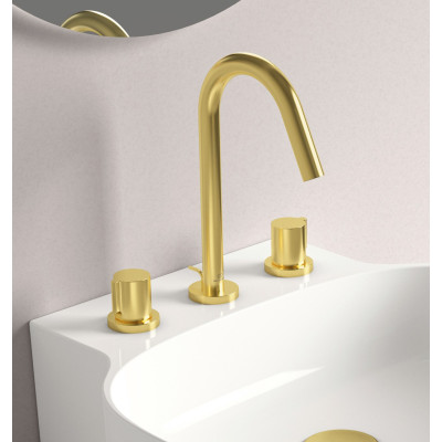 Ideal Standard Joy (BC783) 3-jų dalių maišytuvas praustuvui, PVD spalvos