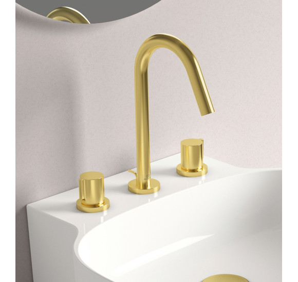 Ideal Standard Joy (BC783) 3-jų dalių maišytuvas praustuvui, PVD spalvos