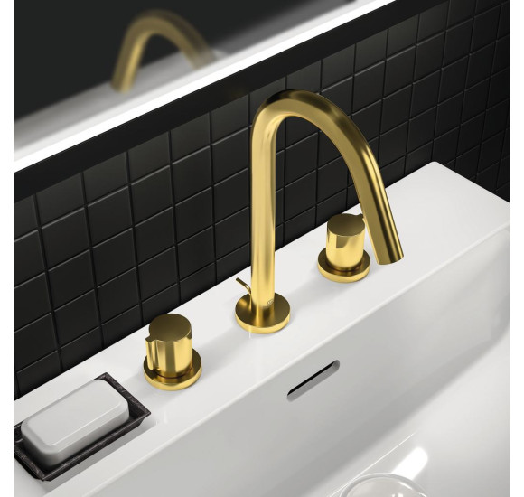 Ideal Standard Joy (BC783) 3-jų dalių maišytuvas praustuvui, PVD spalvos