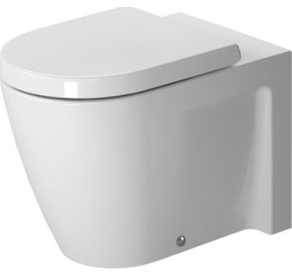 Duravit Starck 2 prie sienos statomas klozetas be dangčio