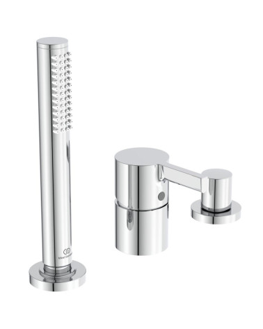 Ideal Standard Joy vonios maišytuvas, montuojamas į kraštą, 3-ių dalių BC789, PVD spalvos