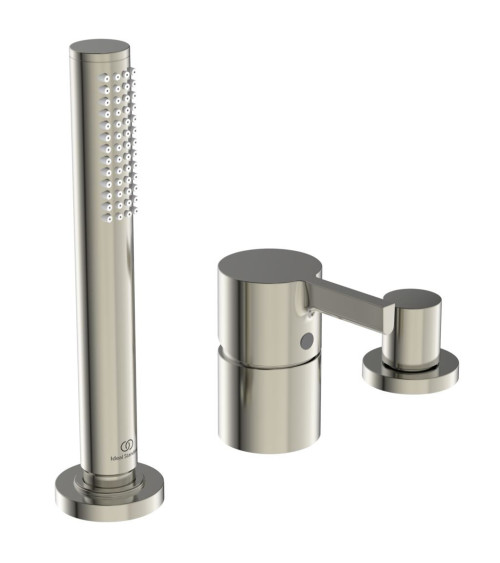 Ideal Standard Joy vonios maišytuvas, montuojamas į kraštą, 3-ių dalių BC789, PVD spalvos