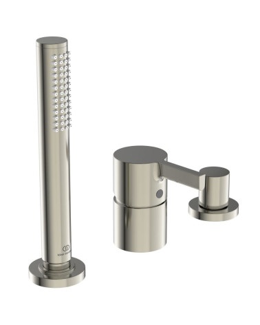 Ideal Standard Joy vonios maišytuvas, montuojamas į kraštą, 3-ių dalių BC789, PVD spalvos