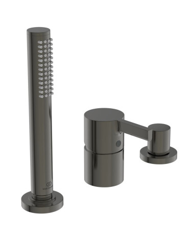 Ideal Standard Joy vonios maišytuvas, montuojamas į kraštą, 3-ių dalių BC789, PVD spalvos