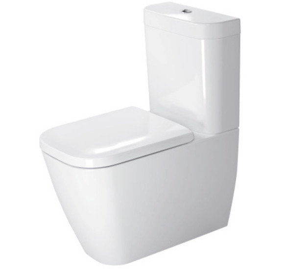 Duravit Happy D.2 patatomas klozetas be dangčio ir bakelio