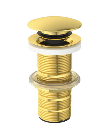 Ideal Standard Click-Clack dugno vožtuvas, praustuvui be perlajos (PVD spalvos)