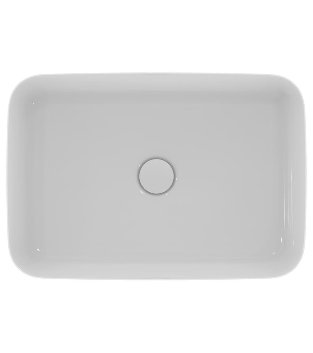 Ideal Standard Ypalyss pastatomas, stačiakampis praustuvas, be perlajos 55x38cm