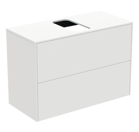 Ideal Standard Conca 2-jų stalčių spintelė 80x37x55cm (spalvų pasirinkimas)