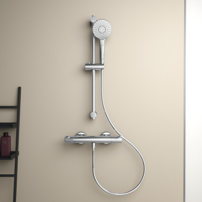 Ideal Standard CERATHERM T50 (A7217AA) termostatinė dušo sistema, chromo spalvos
