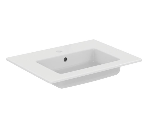 Ideal Standard Tempo 61 cm praustuvas, montuojamas ant spintelės, baltos sp., E066801