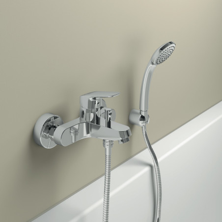 Ideal Standard CERAFLEX  vonios/dušo maišytuvas su dušo galvutės komplektu, B1722AA