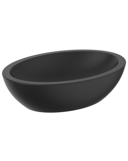 Ideal Standard Strada "O" ovalus juodas keramikinis praustuvas