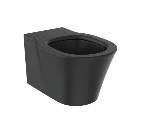 Ideal Standard Connect Air pakabinamas klozetas be dangčio juodos matinės spalvos
