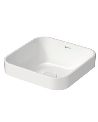 Duravit Happy D.2 Plus įleidžiamas praustuvas 400x400mm