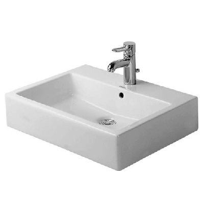 Duravit Vero pastatomas praustuvas su anga maišytuvui 500x470