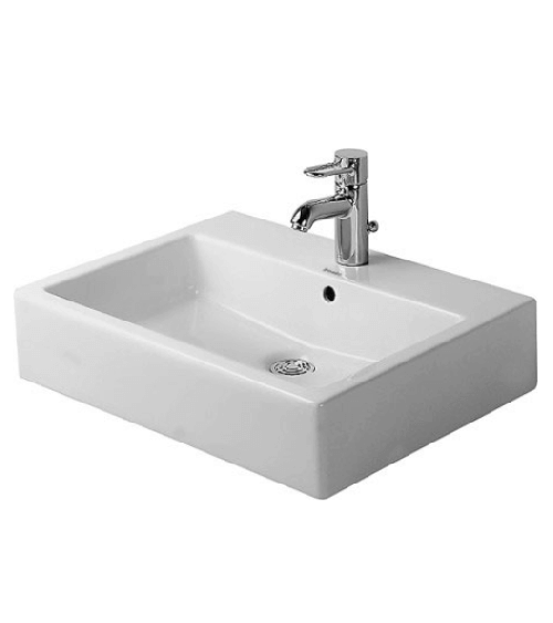 Duravit Vero pastatomas praustuvas su anga maišytuvui 500x470