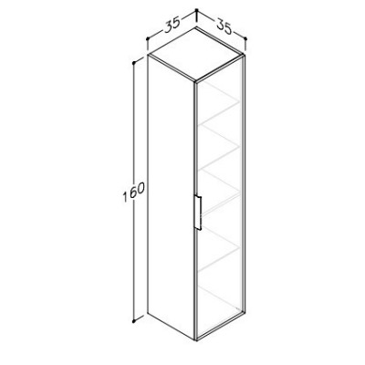 Kamė ūkinė spintelė BIG