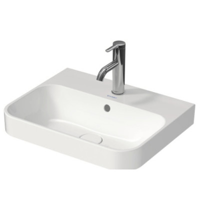 Duravit Happy D.2 Plus praustuvas su anga maišytuvui 500x400mm