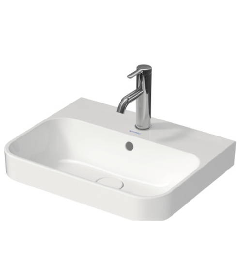 Duravit Happy D.2 Plus praustuvas su anga maišytuvui 500x400mm
