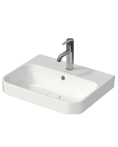 Duravit Happy D.2 Plus praustuvas su anga maišytuvui 500x400mm