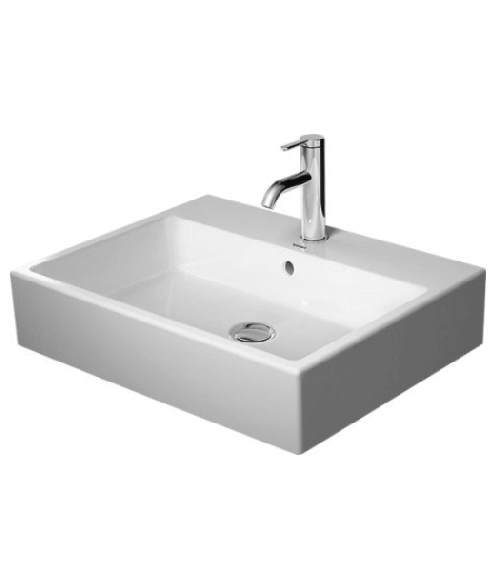 Duravit Vero Air pastatomas praustuvas su anga maišytuvui 600x470