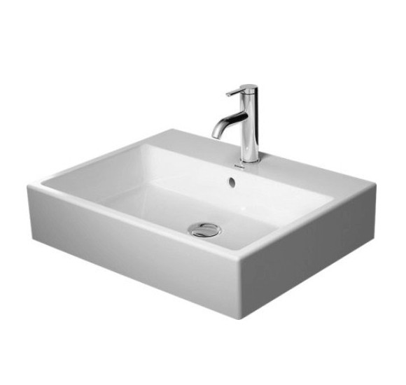 Duravit Vero Air pastatomas praustuvas su anga maišytuvui 600x470
