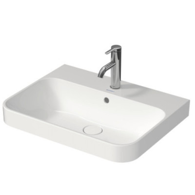 Duravit Happy D.2 Plus praustuvas su anga maišytuvui 600x460