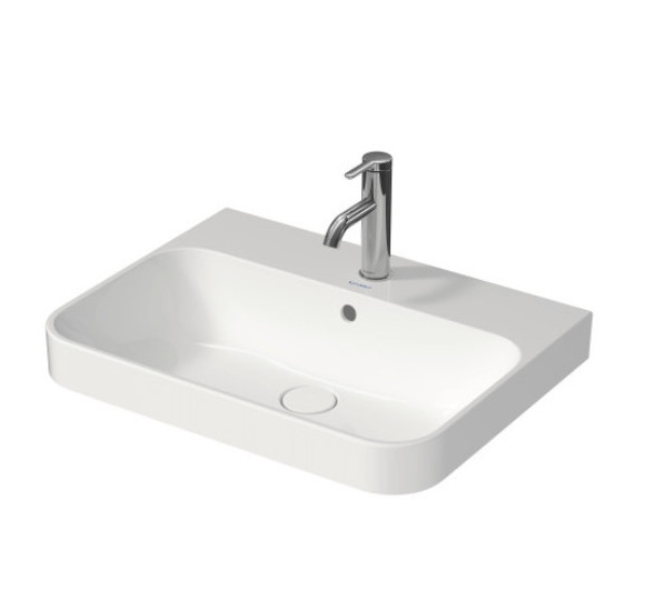 Duravit Happy D.2 Plus praustuvas su anga maišytuvui 600x460