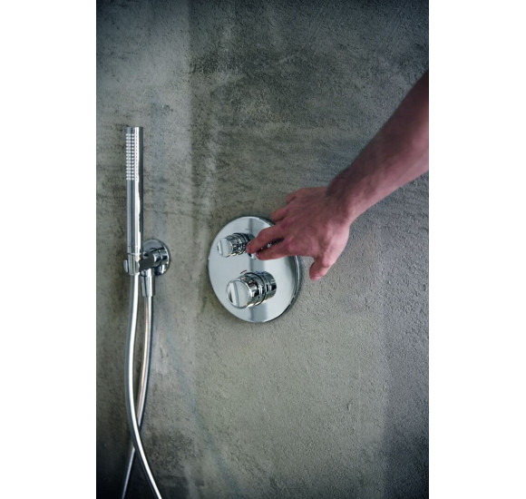 Ideal Standard Ceratherm Navigo potinkinis, termostatinis, dviejų krypčių, maišytuvas apvaliu korpusu, A7296