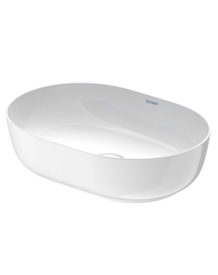 Duravit Luv Pastatomas praustuvas 500x350 (vidus baltas, išorė balta blizgi)