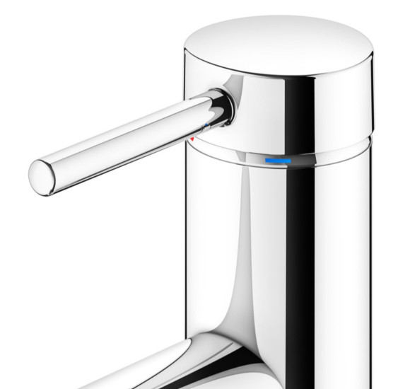 Keuco IXMO Soft 100 praustuvo maišytuvas  su dugno vožtuvu (pasirenkamos spalvos)