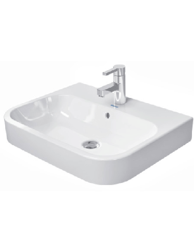Duravit Happy D.2 pusiau įleidžiamas praustuvas 600x460