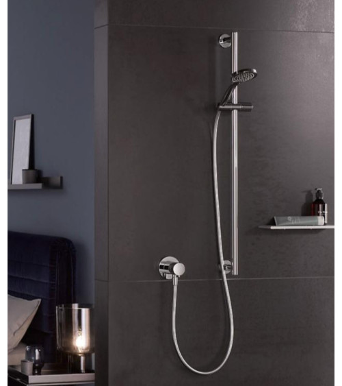 Keuco IXMO solo 1 potinkinės dušo sistemos komplektas  chromo spalvos