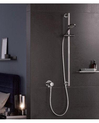 Keuco IXMO solo 1 potinkinės dušo sistemos komplektas  chromo spalvos