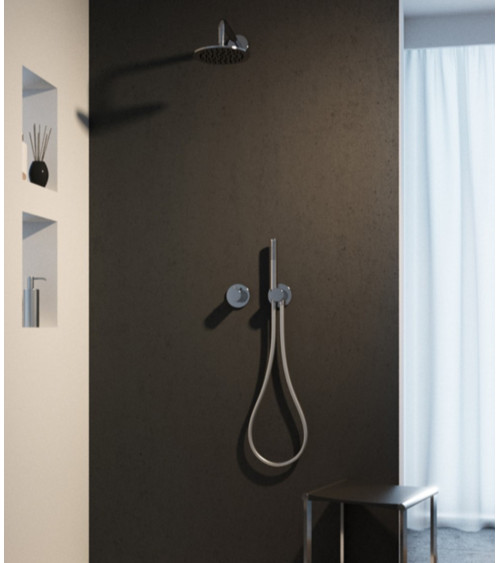 Keuco IXMO 7 potinkinės dušo sistemos komplektas  chromo spalvos