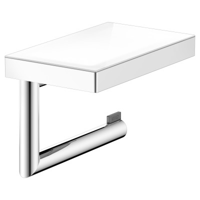 Keuco Reva wc popieriaus laikiklis su lentynelė (pasirenkamos spalvos)