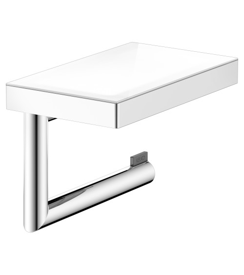 Keuco Reva wc popieriaus laikiklis su lentynelė (pasirenkamos spalvos)