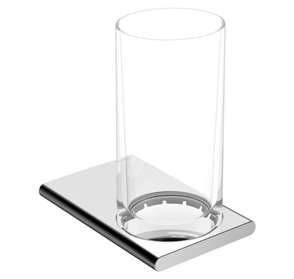 Keuco Edition 400 stiklinės laikiklis su stikline (pasirenkamos spalvos)